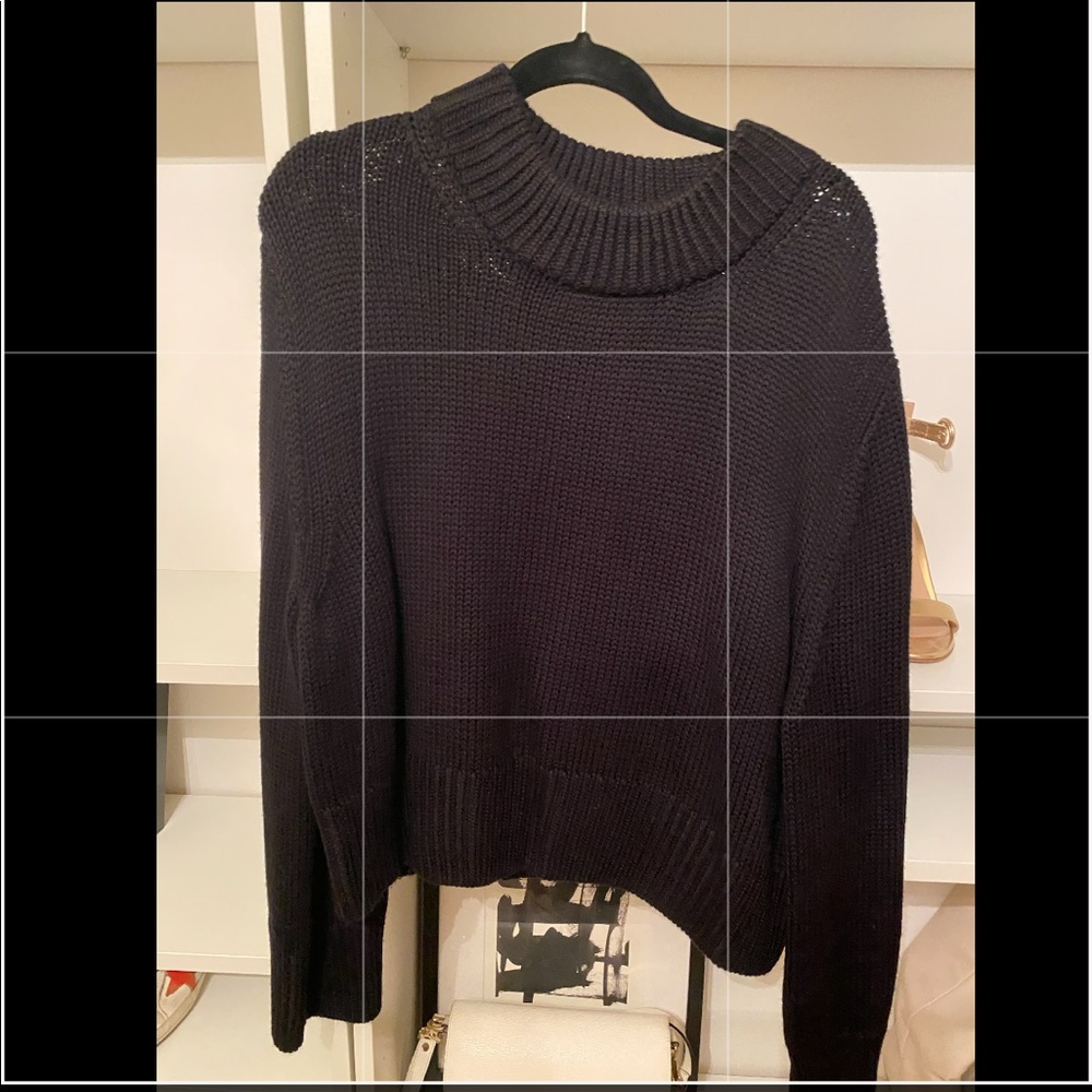 NWT Zara Black Knit Sz S
